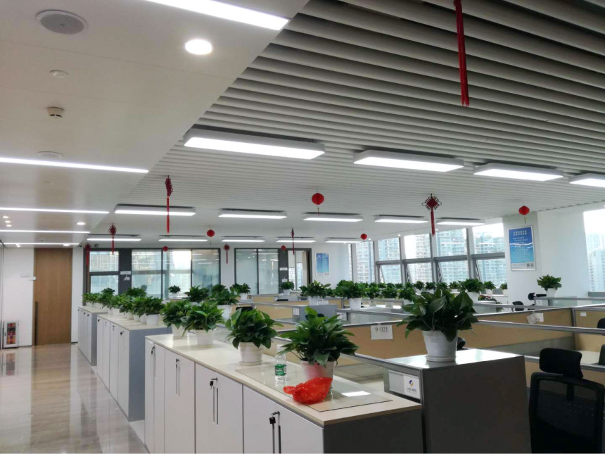 Bank of Jiangsu office lighting engineering case02