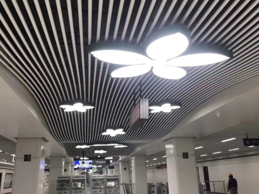 Fuzhou Subway-Regional lighting engineering case02